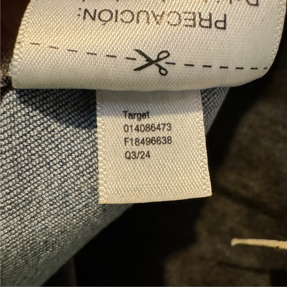 NEW 14 Universal Thread Jumpsuit Olive Zip Stretch Velvety Flocked Denim Stretch - Picture 10 of 16